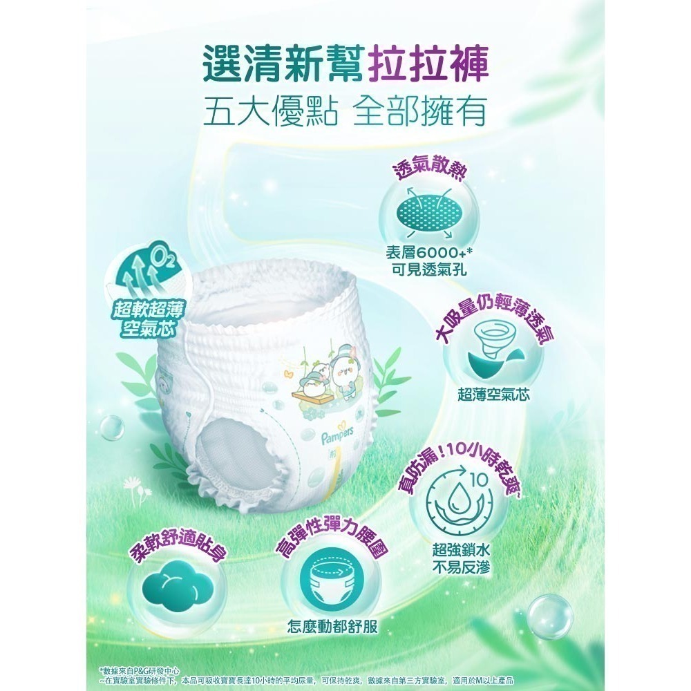 ★送POLI積木背包★ 幫寶適 清新幫拉拉褲 箱購4包（L / XL / XXL / XXXL）-細節圖3