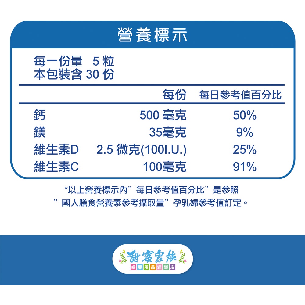 孕哺兒 新一代BP媽媽鈣片+D咀嚼片150粒-細節圖6