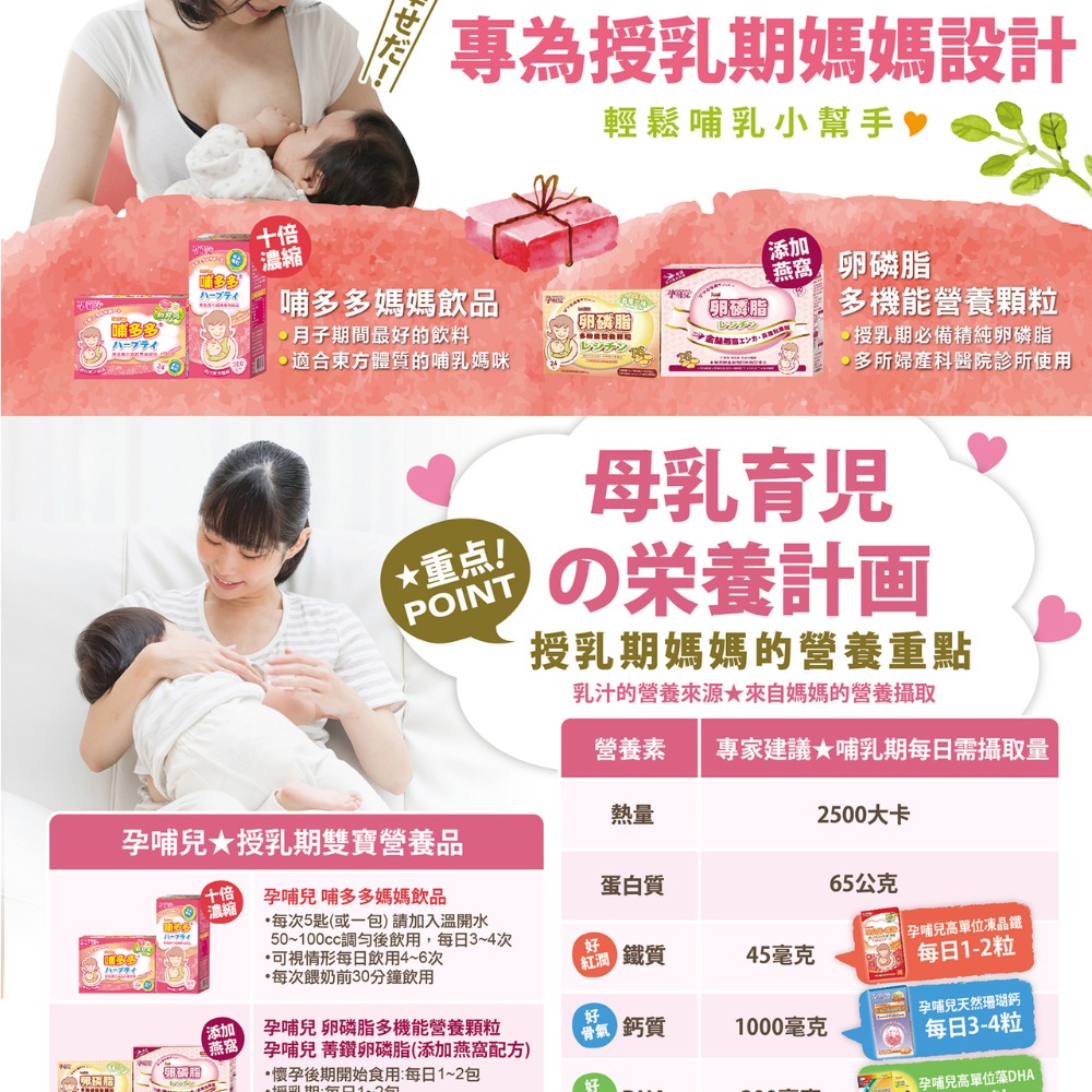 孕哺兒 哺多多媽媽飲品(120g/300g/5gx24包)-細節圖3