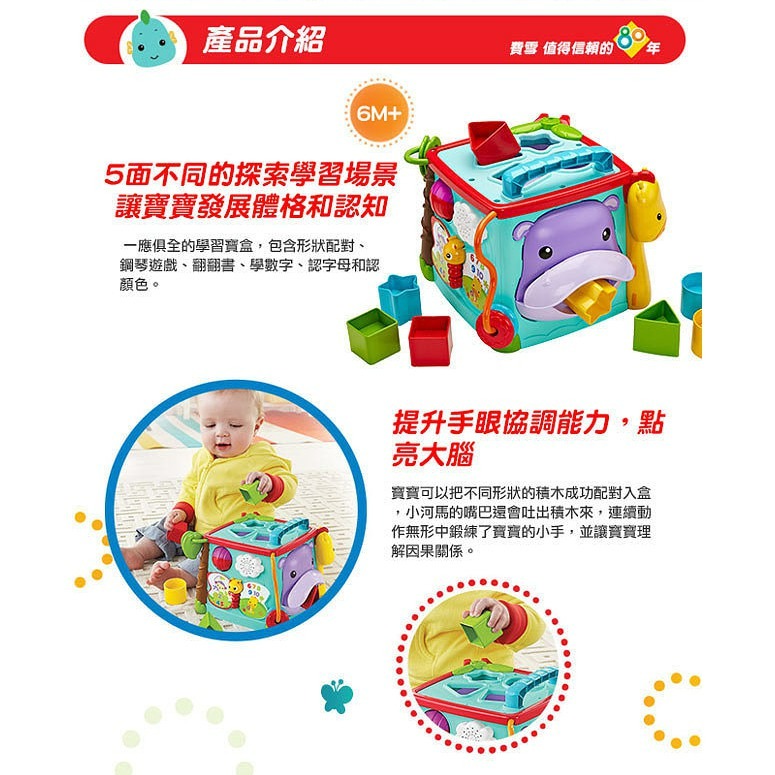 費雪 Fisher-Price 可愛動物積木盒-細節圖5