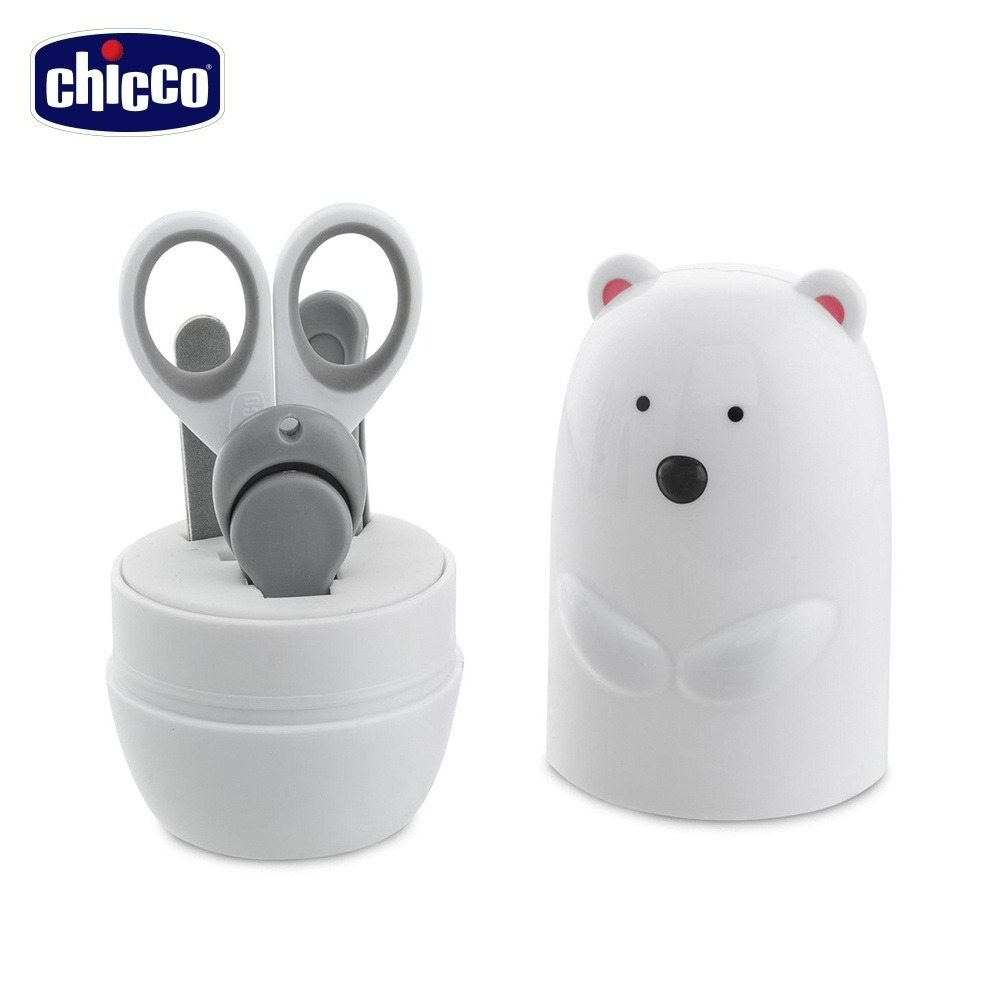 Chicco 4合1嬰兒指甲剪套組（熊貓 / 北極熊）-細節圖3