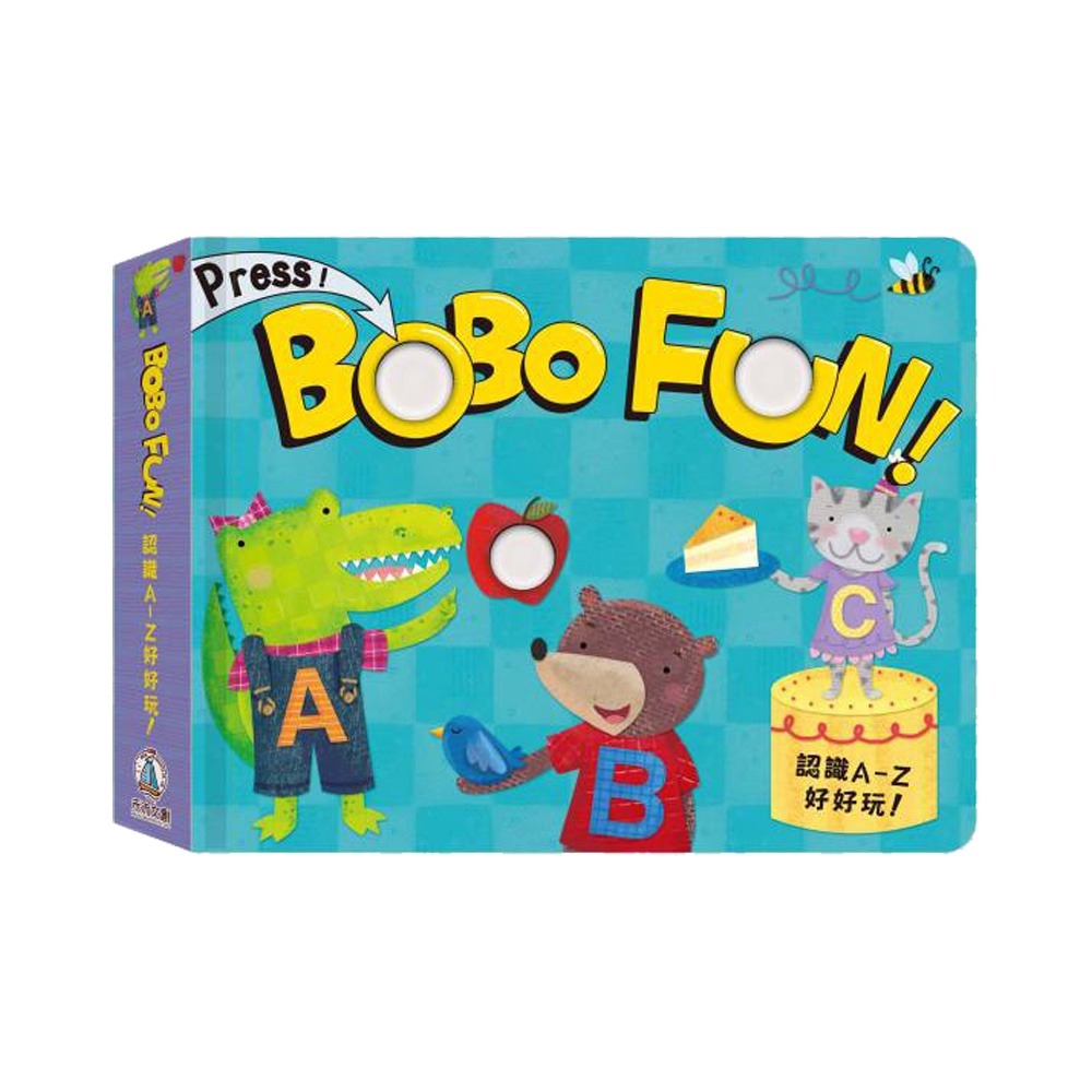 禾流文創 BOBO FUN! - 按壓泡泡書 遊戲認知書系列（認識A-Z/數字/動物/顏色好好玩）-細節圖3