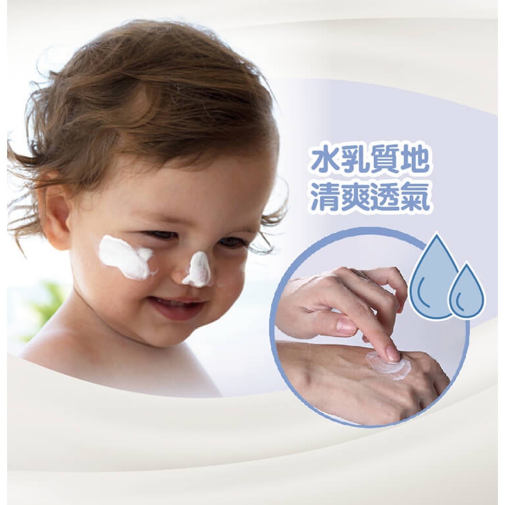 sanosan 珊諾 baby防曬水潤乳霜超值版（防曬水潤乳霜SPF50+75ml 送洗髮沐浴露500ml）-細節圖5