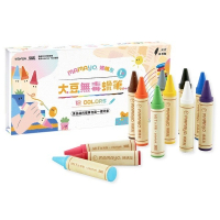 mamayo 媽媽友 kidzcrayon 12色大豆無毒蠟筆