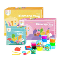 mamayo 媽媽友 記憶黏土工具組系列-台灣製無毒黏土 矽膠黏土 兒童黏土（4色/6色/12色）