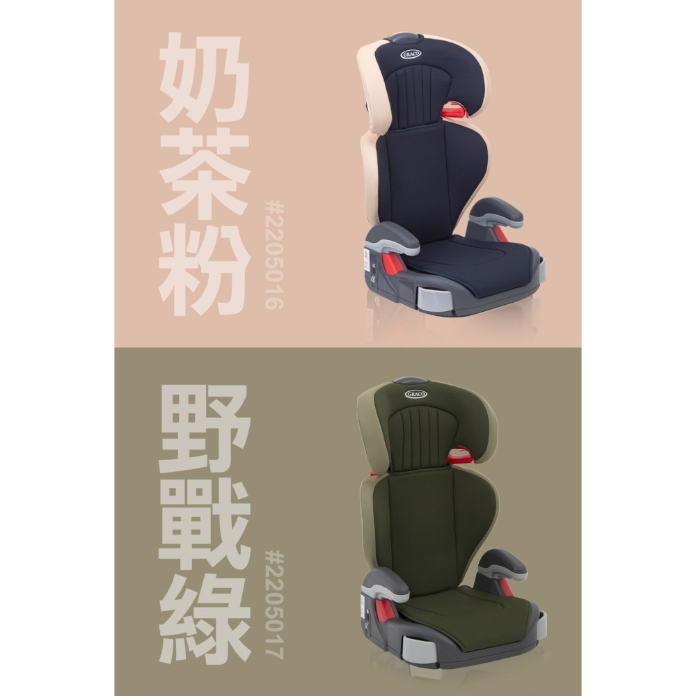 Graco Junior Maxi 幼兒成長型輔助汽車安全座椅（多色可選）-細節圖10