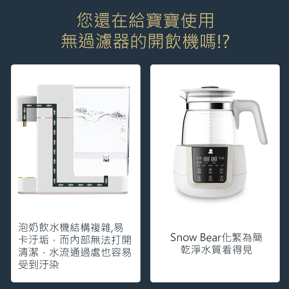 Snow Bear 韓國小白熊智敏恆溫調乳器-細節圖3