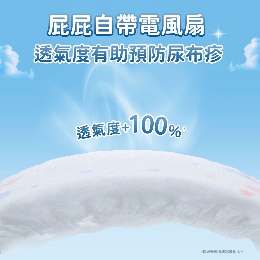 好奇 超薄舒吸褲 箱購4包 (L44/XL38/XXL26) - 褲型尿布/褲型紙尿褲/嬰童紙尿褲-細節圖6