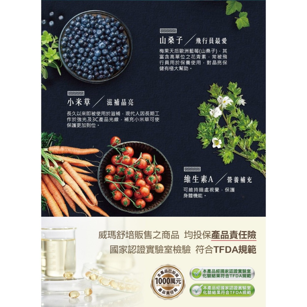 威瑪舒培×甜蜜家族 舒利視葉黃素膠囊－60顆/盒-細節圖5
