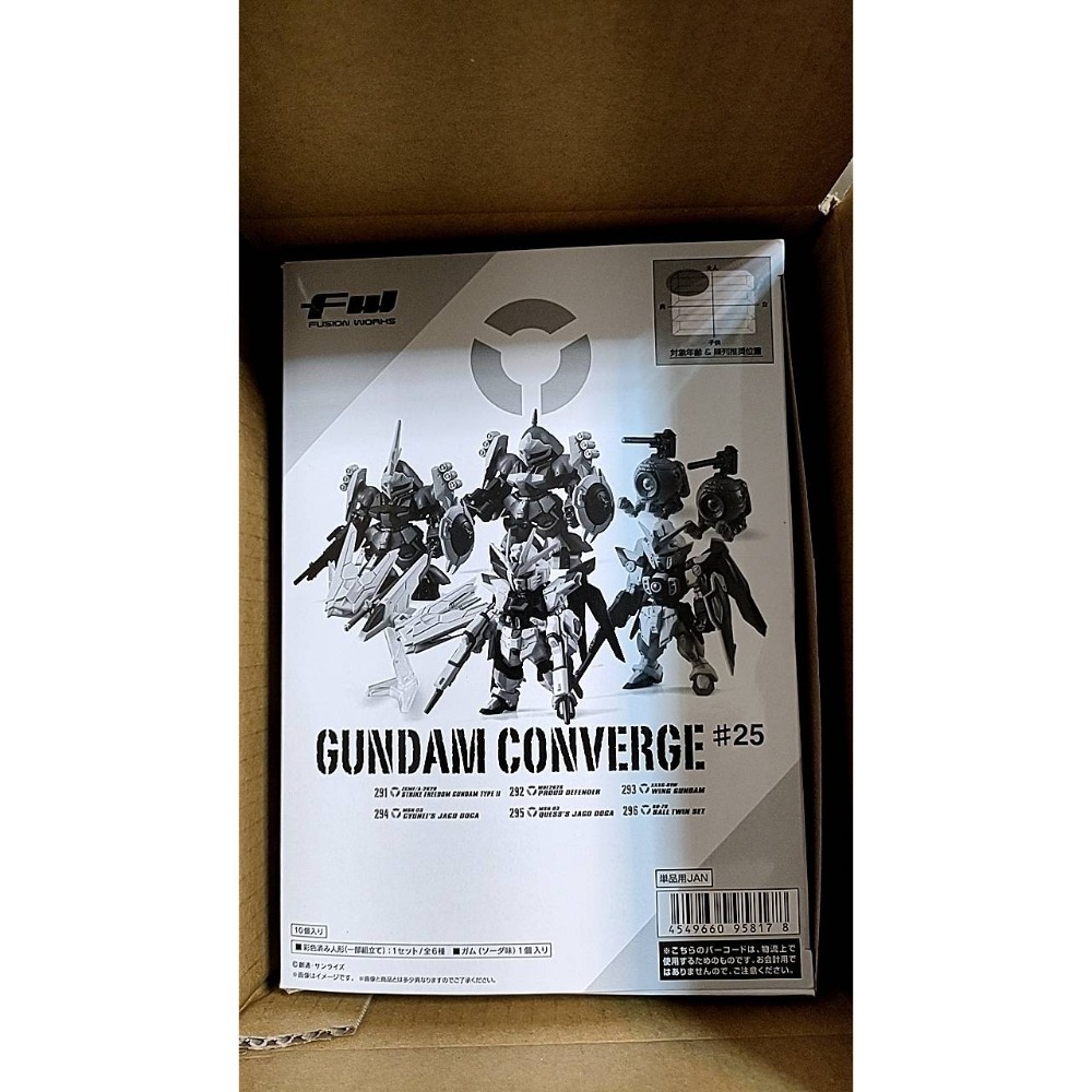 GUNDAM CONVERGE 25 全套（附中盒）291 292-細節圖2