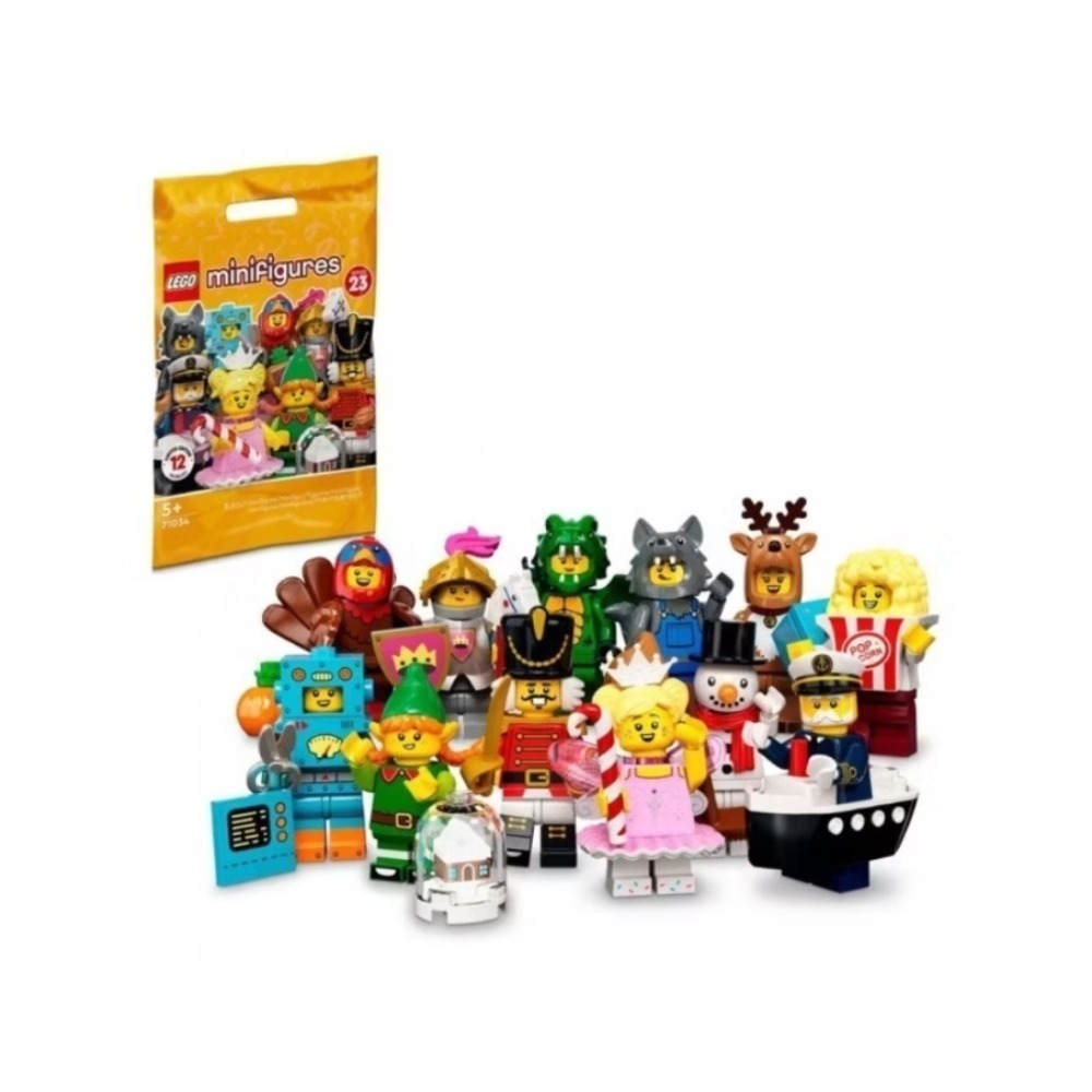 LEGO 樂高 71034 人偶抽抽樂第23代 全套一組（12隻）-細節圖2