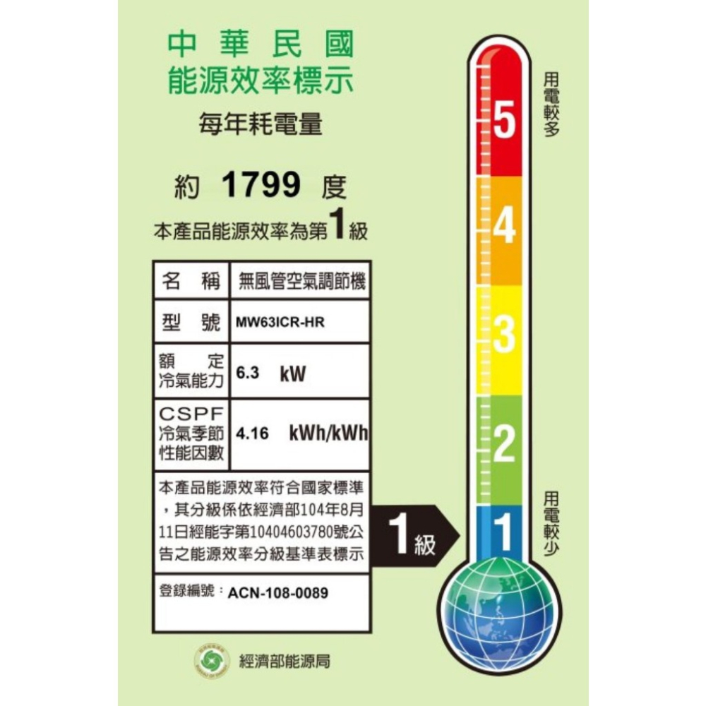 東元【MW63ICR-HR】變頻右吹窗型冷氣10坪(含標準安裝)-細節圖6