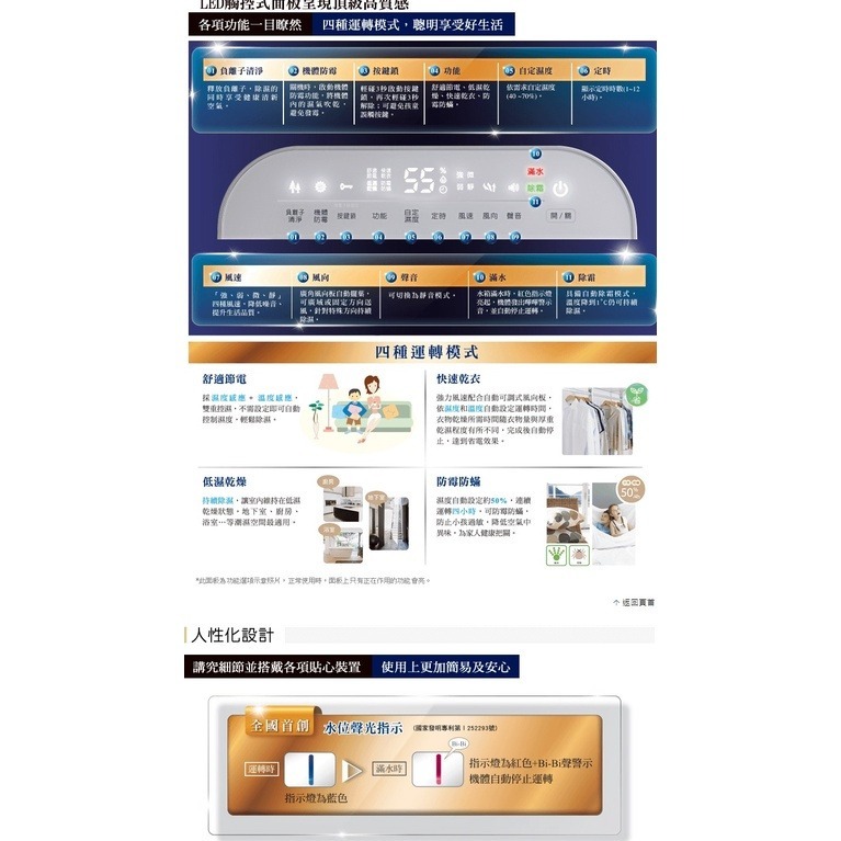 日立【RD-320HS】16公升/日+空氣清淨除濕機 閃亮銀-細節圖7