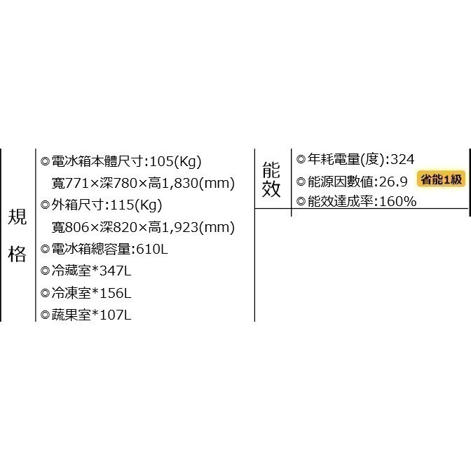 Panasonic國際牌【NR-C611XGS-T】610公升三門變頻玻璃冰箱翡翠棕-細節圖5