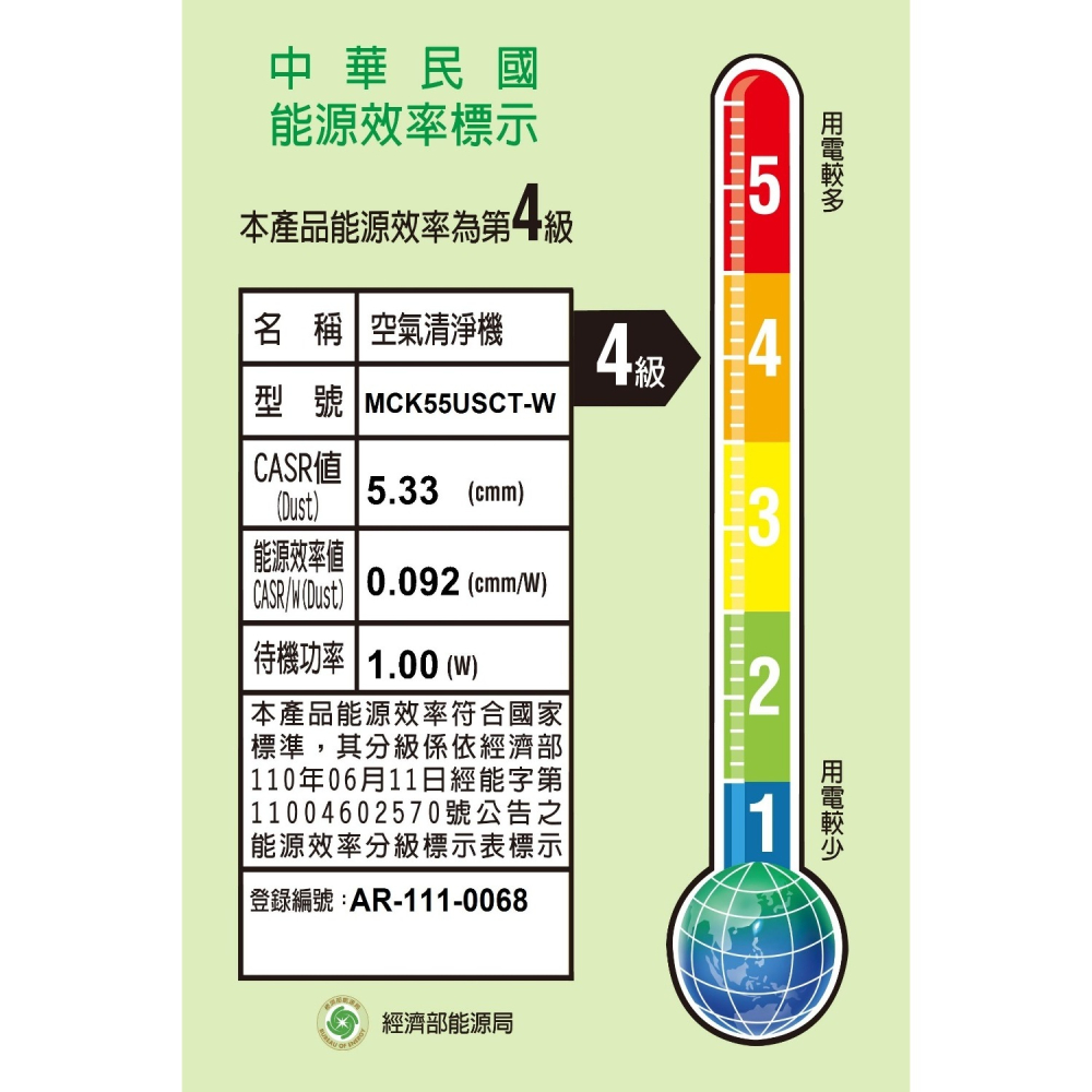 大金【MCK55USCT-W】12.5坪空氣清淨機 白色-細節圖2