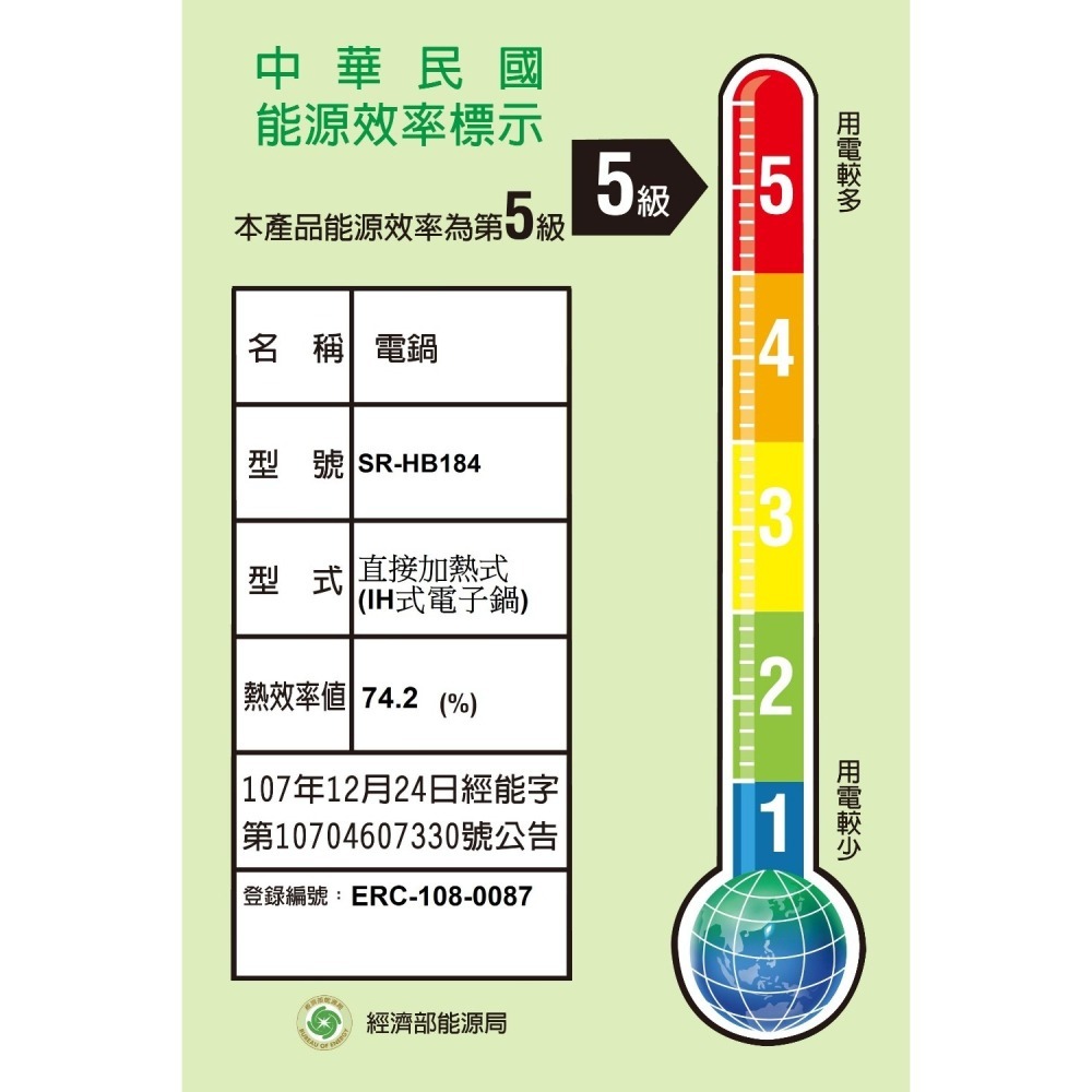 Panasonic國際牌【SR-HB184】10人份電子鍋-細節圖2