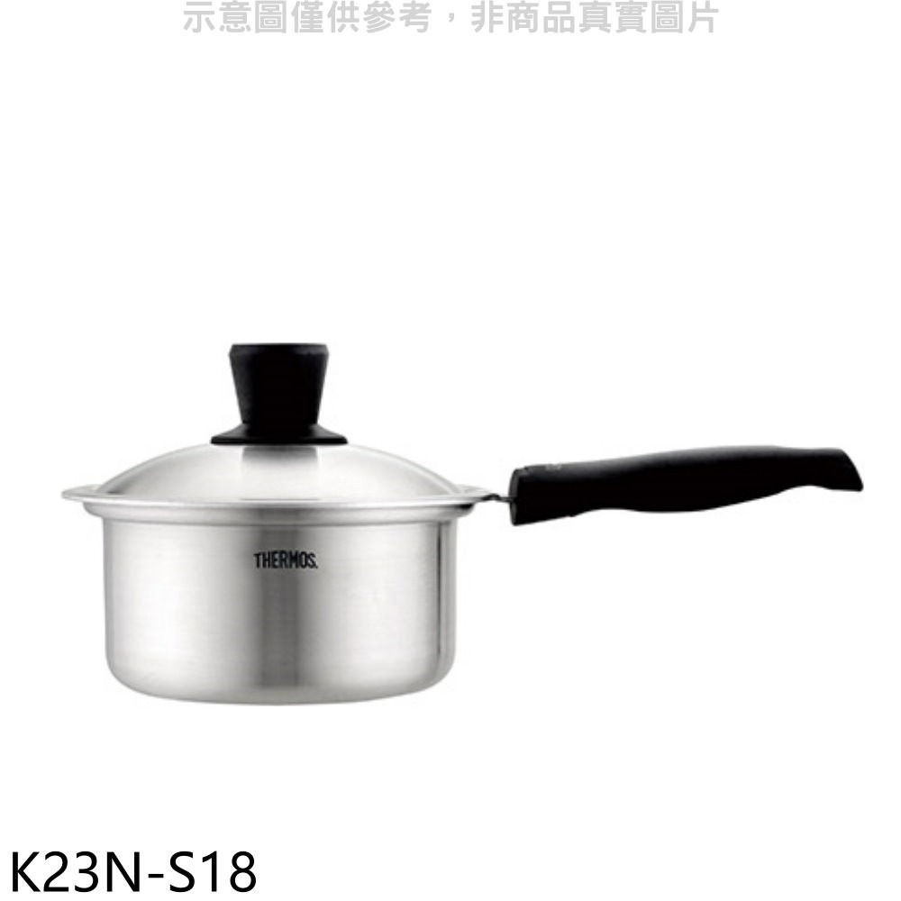 膳魔師【K23N-S18】18公分晶鑽達人原味鍋湯鍋- 小蔡電器-營運20年才敢