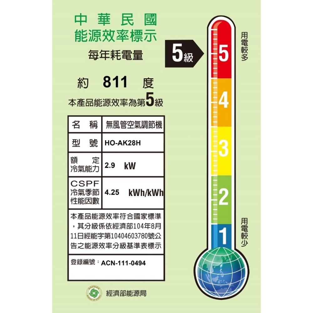 禾聯【HI-AK28H/HO-AK28H】變頻冷暖分離式冷氣-細節圖7