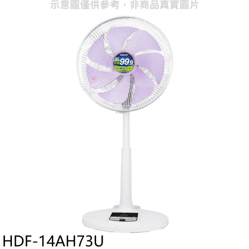 禾聯【HDF-14AH73U】14吋DC變頻立扇電風扇