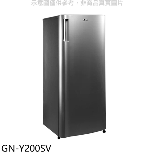 LG樂金【GN-Y200SV】191公升單門冰箱(含標準安裝)