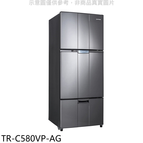 TATUNG大同【TR-C580VP-AG】580L三門變頻冰箱
