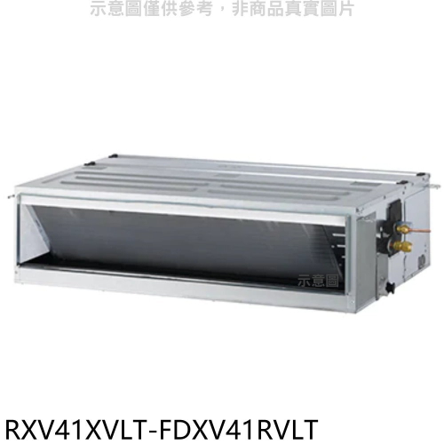 大金【RXV41XVLT-FDXV41RVLT】變頻冷暖大關吊隱式分離式冷氣(含標準安裝)