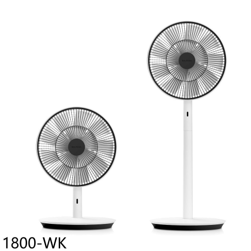 BALMUDA百慕達【1800-WK】The GreenFan 風扇黑色電風扇(7-11商品卡300元)