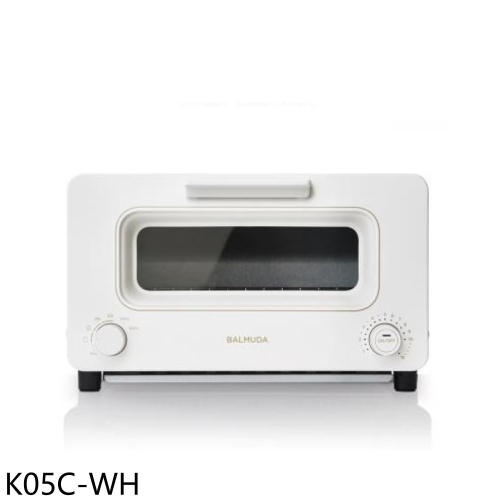 BALMUDA百慕達【K05C-WH】The Toaster 蒸氣烤麵包機白色烤箱(7-11商品卡200元)