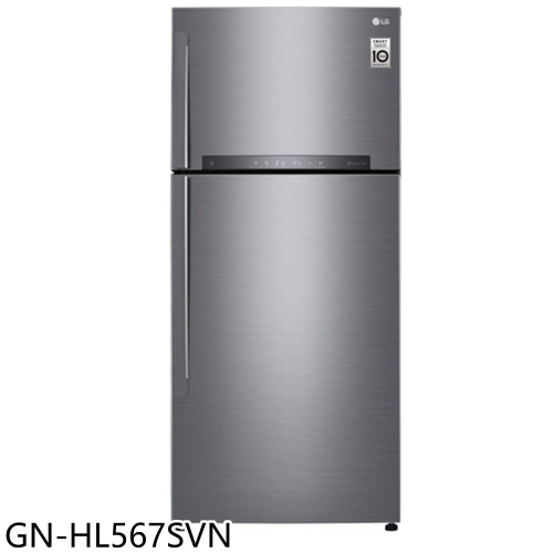 LG樂金【GN-HL567SVN】525公升雙門變頻星辰銀冰箱(含標準安裝)(全聯禮券800元)