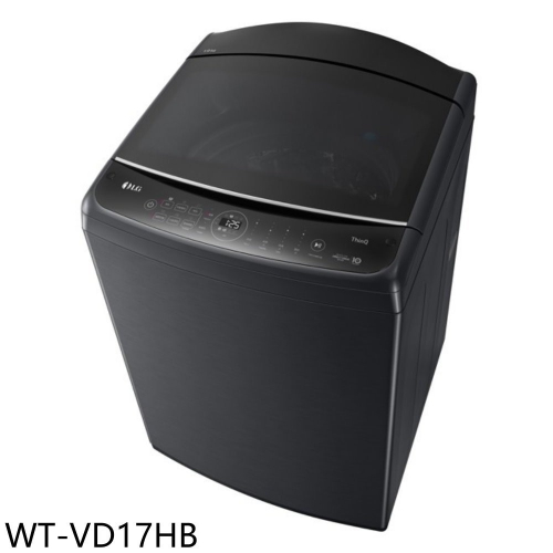 LG樂金【WT-VD17HB】17公斤變頻極光黑全不鏽鋼洗衣機(含標準安裝)