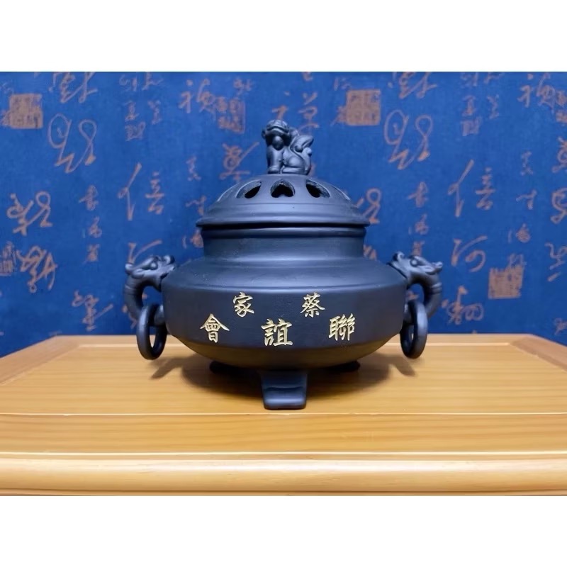 「正興佛俱商行」陶瓷龍耳環爐🔥 淨香爐 爐瓶三事 擺宴用品 神明聖誕 神房必備-細節圖6