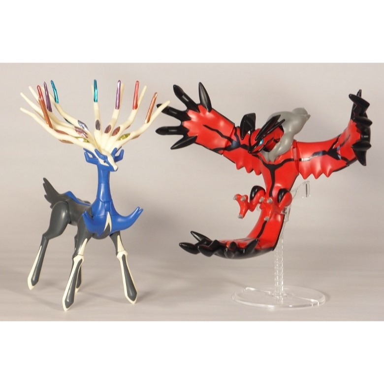 [那間店]BANDAI POKEMON 神奇寶貝 寶可夢 精靈寶可夢 #33+34 哲爾尼亞斯 伊裴爾塔爾 組裝模型-細節圖2