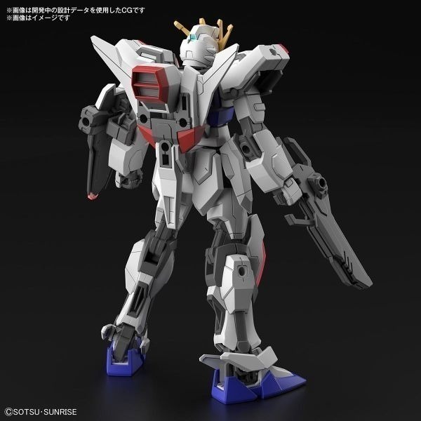 [那間店]BANDAI EG 1/144 #02 鋼彈創鬥者 元宇宙 超銀河製作攻擊鋼彈 組裝模型 5065689-細節圖4