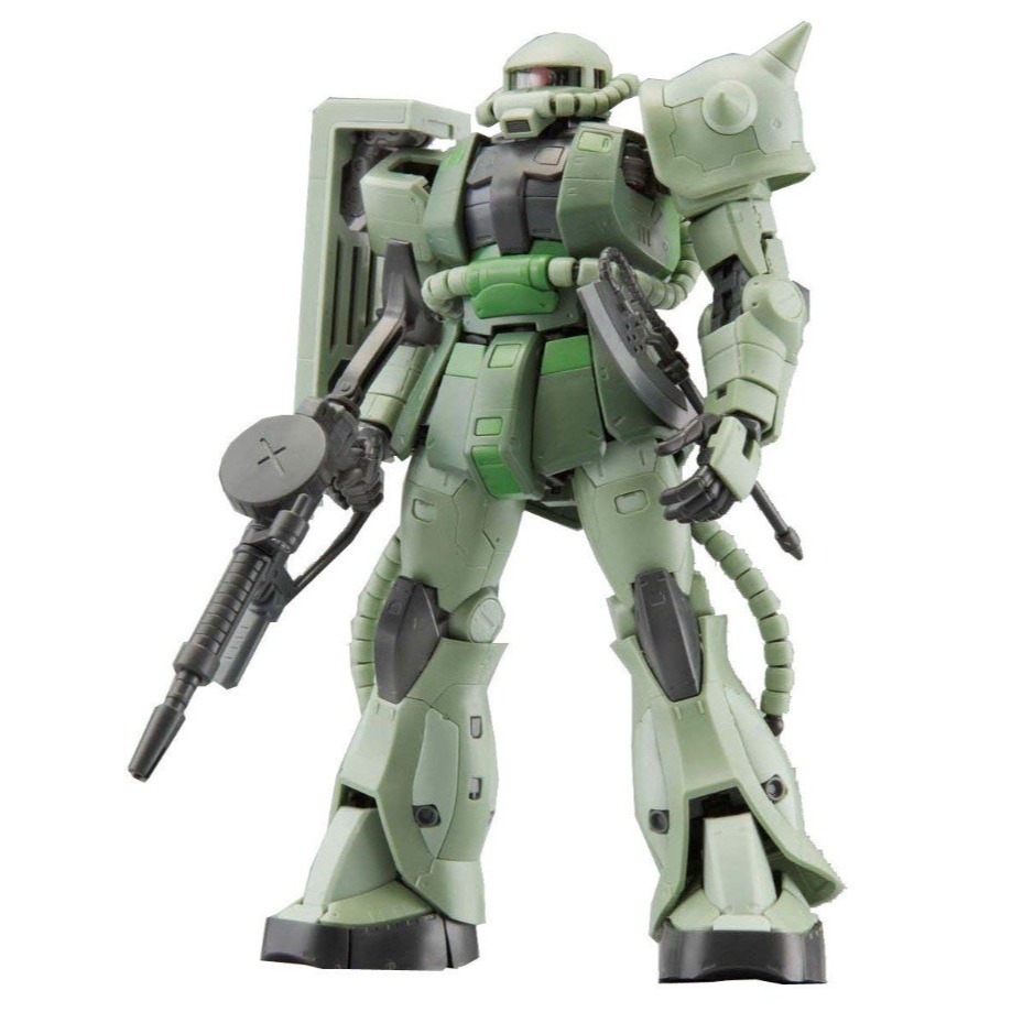 [那間店]BANDAI RG 1/144 #04 MS-06F 量產型薩克 ZAKU II 綠薩克 5061596-細節圖2