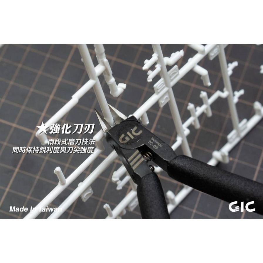 [那間店]GIC TC-09 TC09 虎爪 350 模型專用 薄刃斜口鉗 斜口鉗 鉗子-細節圖3