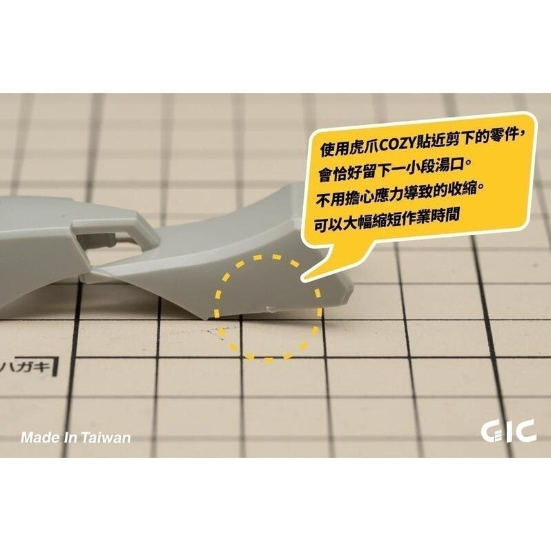 [那間店]GIC TC-21 TC21 虎爪 COZY 單刃斜口鉗 二階段剪-細節圖4