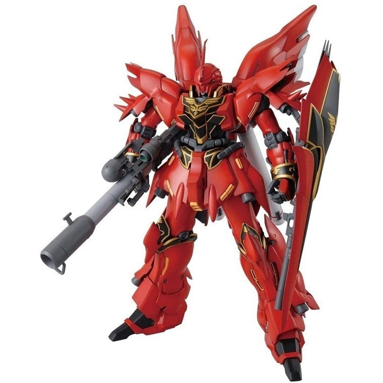 [那間店]BANDAI MG 1/100 MSN-06S 新安州 動畫配色 附專用火箭炮 5061609-細節圖2