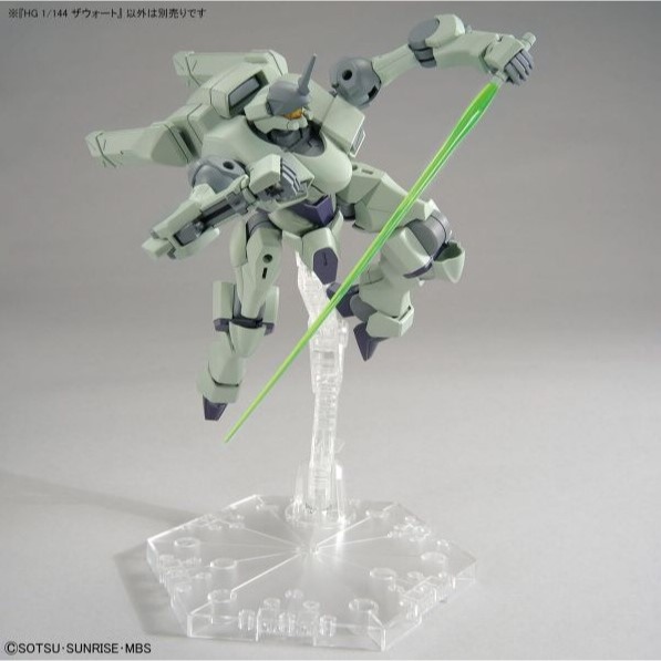 [那間店]BANDAI HG 1/144 #14 機動戰士鋼彈 水星的魔女 佐渥特 組裝模型 5065020-細節圖4