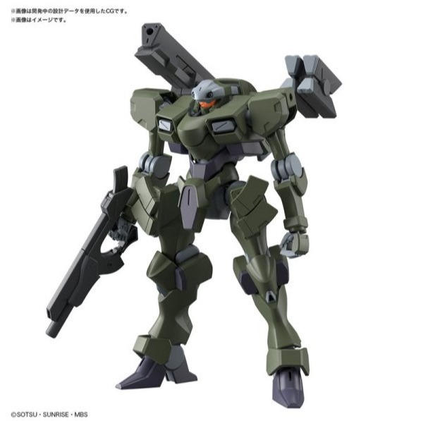 [那間店]BANDAI HG 1/144 #20 機動戰士鋼彈 水星的魔女 重裝型佐渥特 組裝模型 5065111-細節圖2