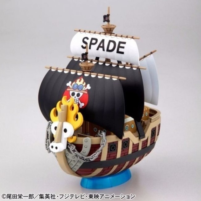 [那間店]BANDAI 偉大的船艦收藏系列 12 航海王 黑桃海賊團海賊船 艾斯 組裝模型 5055722-細節圖2
