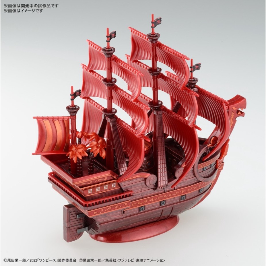 [那間店]BANDAI 偉大的船艦收藏集 航海王 紅色勢力號「FILM RED」公開紀念配色Ver. 5064024-細節圖3