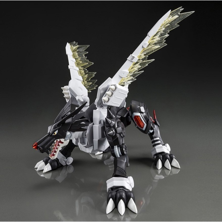 [那間店]BANDAI Figure-rise Standard 數碼寶貝 鋼鐵加魯魯獸 增幅版 黑色 5061807-細節圖2