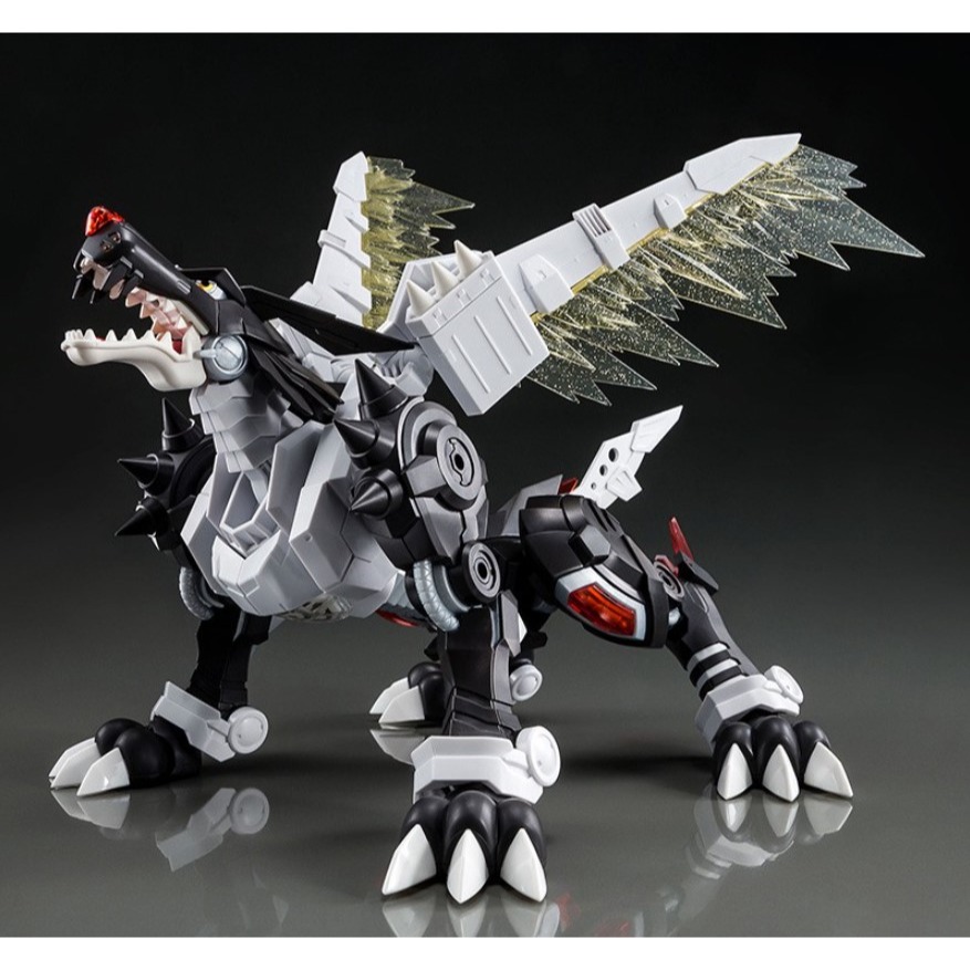 [那間店]BANDAI Figure-rise Standard 數碼寶貝 鋼鐵加魯魯獸 增幅版 黑色 5061807-細節圖3