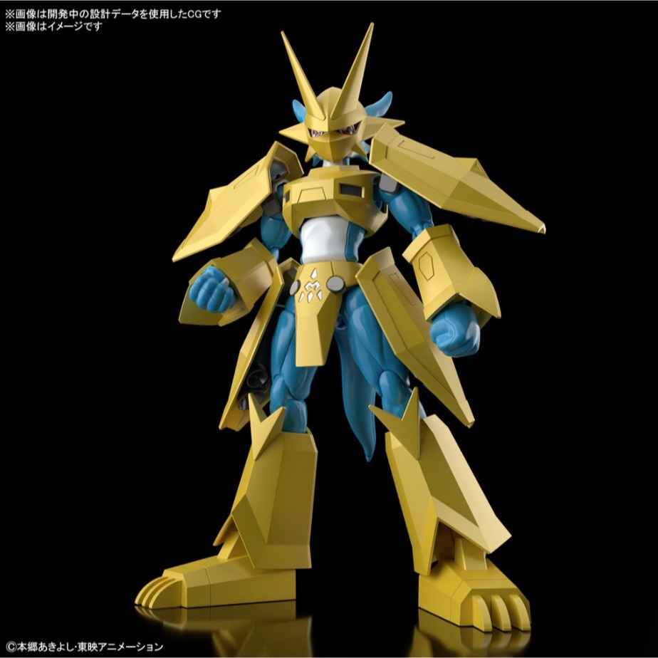 [那間店]BANDAI Figure-rise Standard 數碼寶貝大冒險02 金甲龍獸 組裝模型 5062176-細節圖2