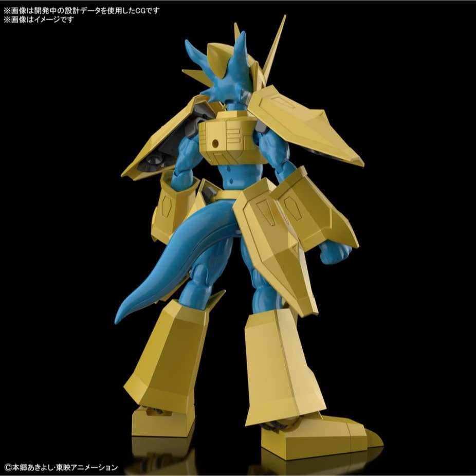 [那間店]BANDAI Figure-rise Standard 數碼寶貝大冒險02 金甲龍獸 組裝模型 5062176-細節圖3