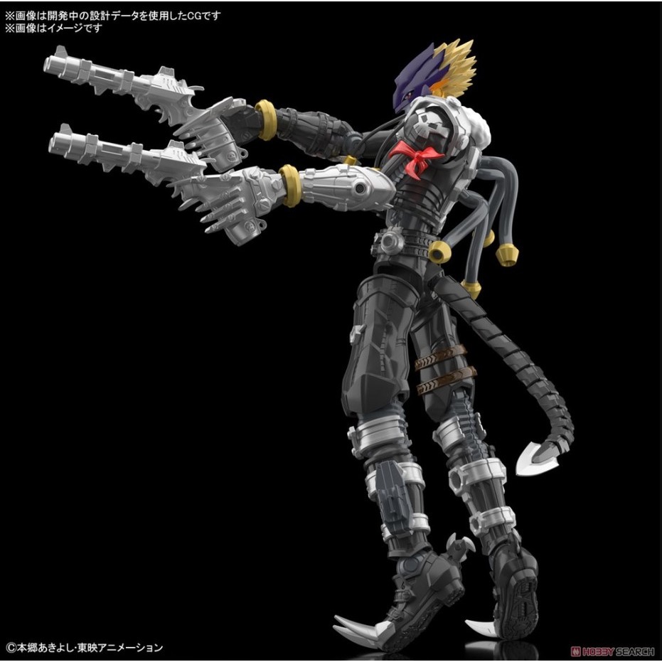 [那間店]BANDAI Figure-rise Standard 數碼寶貝 墮天地獄獸 增幅版 組裝模型 5062080-細節圖4