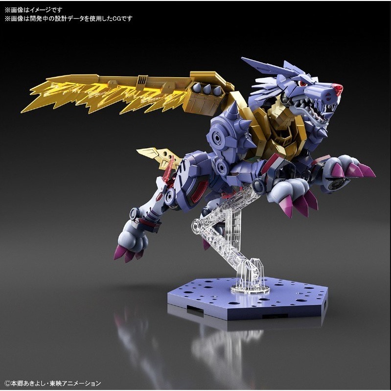 [那間店]BANDAI Figure-rise Standard 數碼寶貝 鋼鐵加魯魯 增幅版 5059554-細節圖4