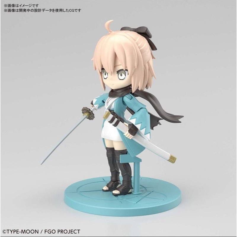 [那間店]BANDAI PETITRITS #06 Fate SABER 沖田總司 5059017-細節圖3