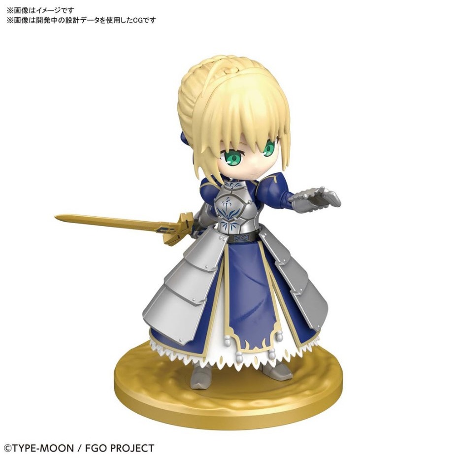 [那間店]BANDAI PETITRITS #08 Fate SABER 阿爾托莉亞 潘德拉剛 賽巴 5060260-細節圖3