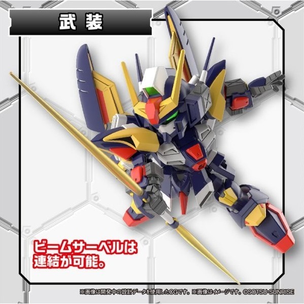 [那間店]BANDAI SDCS #18 SD鋼彈G世代 龍捲風鋼彈 5065117-細節圖7